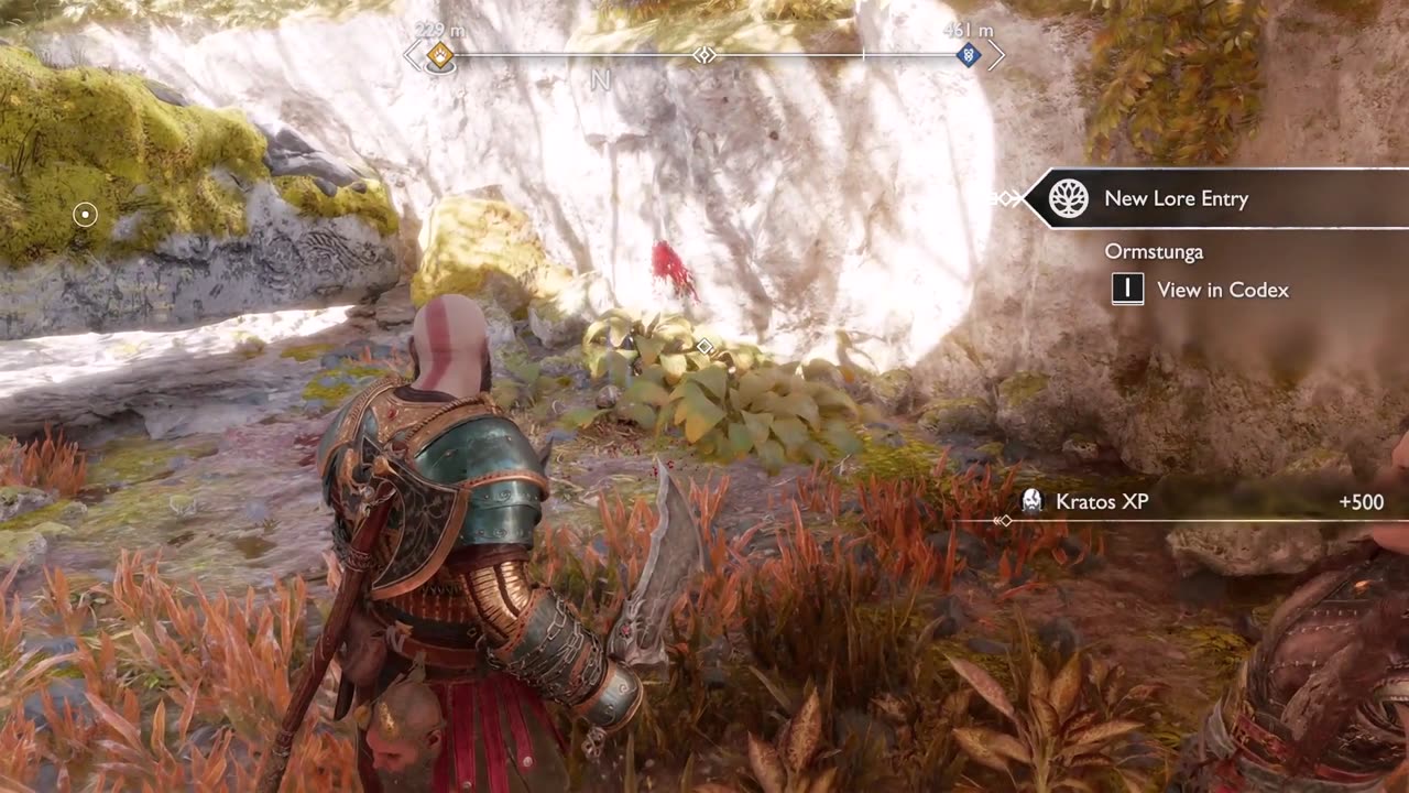 This tiny dude kicked my butt good (Mini Boss - Ormstunga).