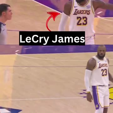 LeBron James Stomped like a toddler who didn't get the iPad they wanted for Christmas