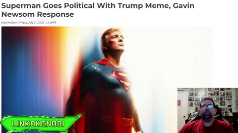 The Trump Admin Went With A Political Superman Meme