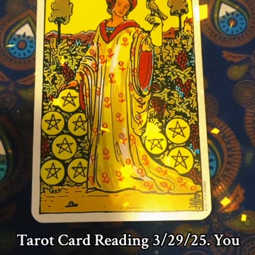 Tarot Card Reading 3/29/25