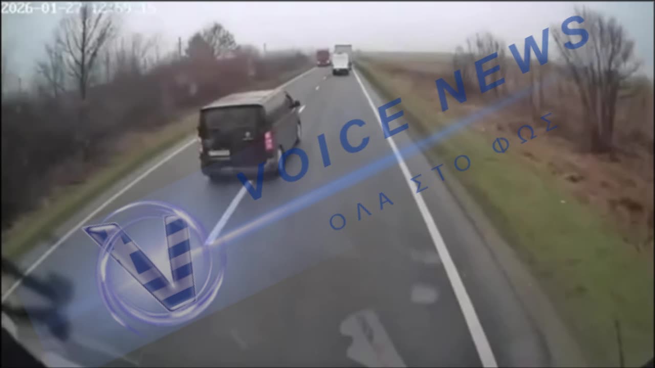 Σοκαριστικό ατύχημα με Έλληνες στην Ουκρανία