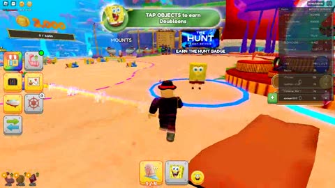 roblox the hunt spongebob