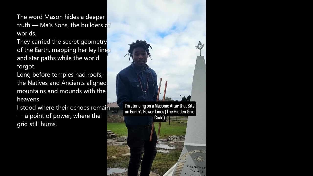 According to this man, The word Mason hides a deeper truth?