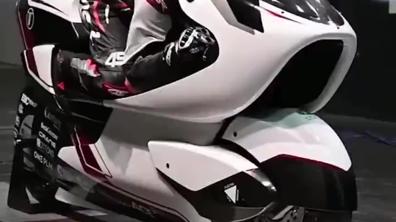 New Aero Dynamic electric motorcycle