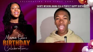 Kingdom Youth World wishes Mama Ola a Happy Perfect Birthday! 🎉🎁❤️