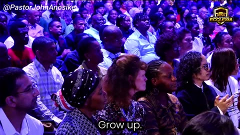There is no colour in this church... Pastor John prays for unity in South Africa