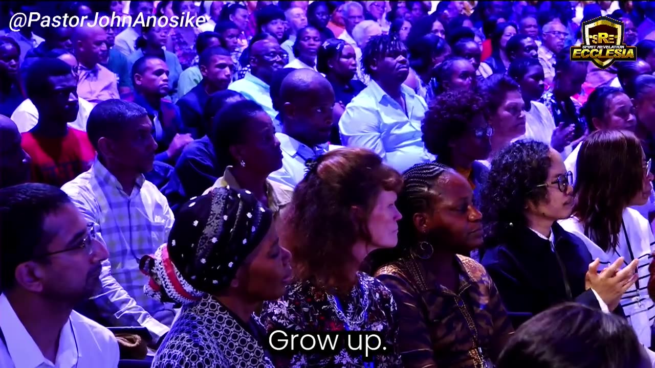 There is no colour in this church... Pastor John prays for unity in South Africa