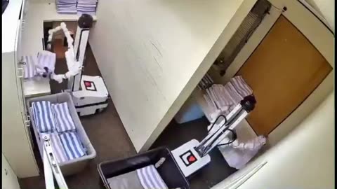 The Robots are working it. Soon most work will be done by them... they're good...