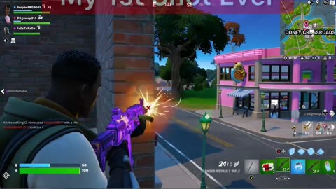 👉 “My First Time Shooting in Fortnite! 😂🔥 #Fortnite #FirstTime #Shorts”