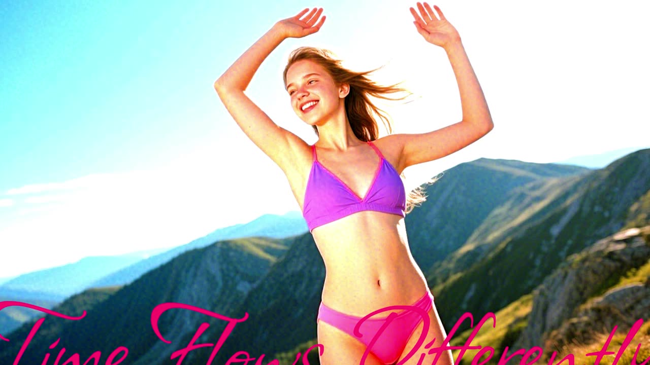 POP MUSIC. Song Time Flows Differently.