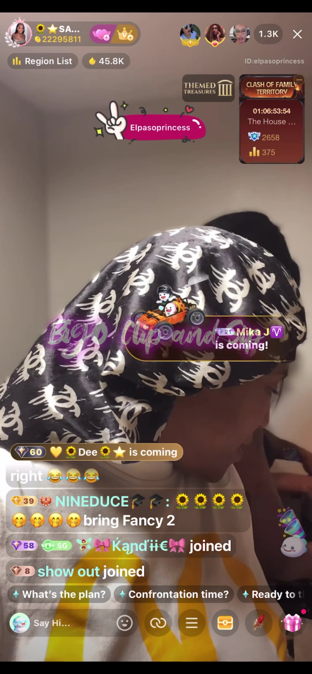 Savanna Monae n Exclusive listen to MadamLo live 8/25/25 #bigoclipandsip