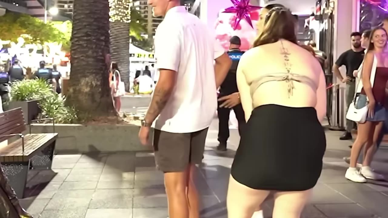 When man kicked statue