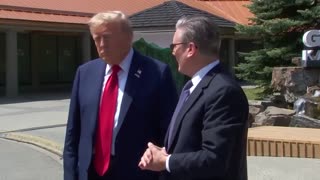 President Trump and UK Prime Minister Keir Starmer signed a trade deal at the G7 Summit in Canada.