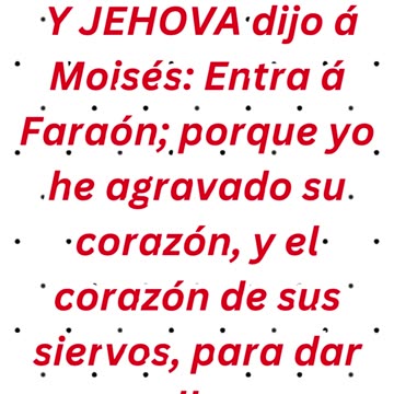 “El propósito de las plagas: mostrar el poder de Dios” Éxodo 10:1,2 #shorts #youtube #ytshorts #yt