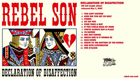 Rebel Son - Death To The Shitters Of The World