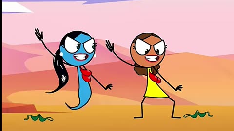 GIRLS MAKING FUN OF THEM