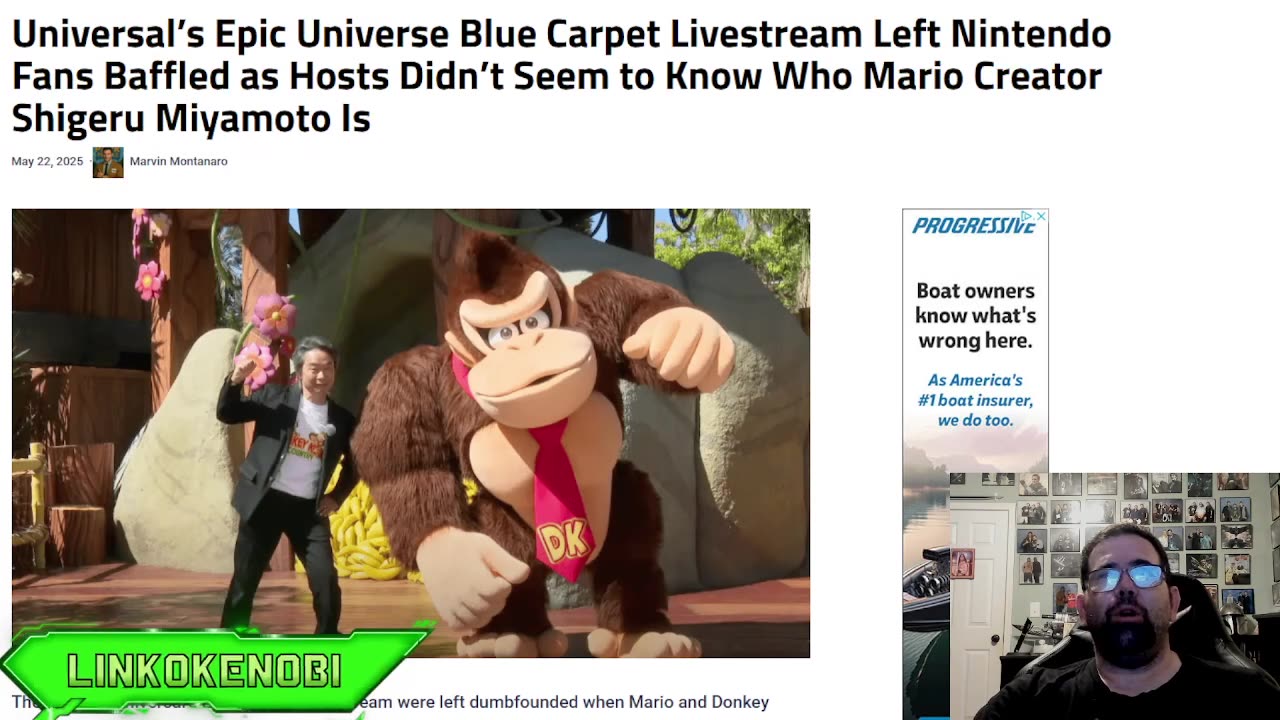 Epic Universe Blue Carpet Leaving Nintendo Fans Upset That They Didn't Introduce Shigeru Miyamoto