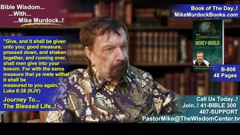 Re-Air: Bible Wisdom With Mike Murdock..!!!