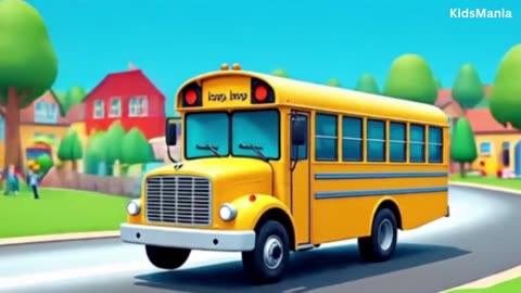 Wheels on the Bus 🚍 | Fun Nursery Rhyme & Kids Song | Sing Along!