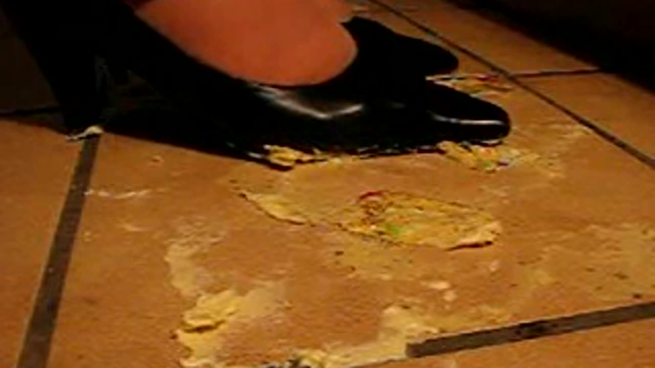 Disco Cheese Crush Under High Heels
