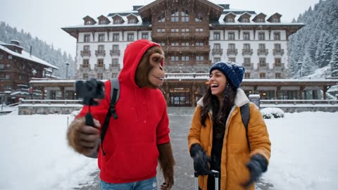 Finally at the Hotel! 👑 Lalu & Pinky’s Royal Honeymoon Check-In 🏨❄️🇨🇭 part 4