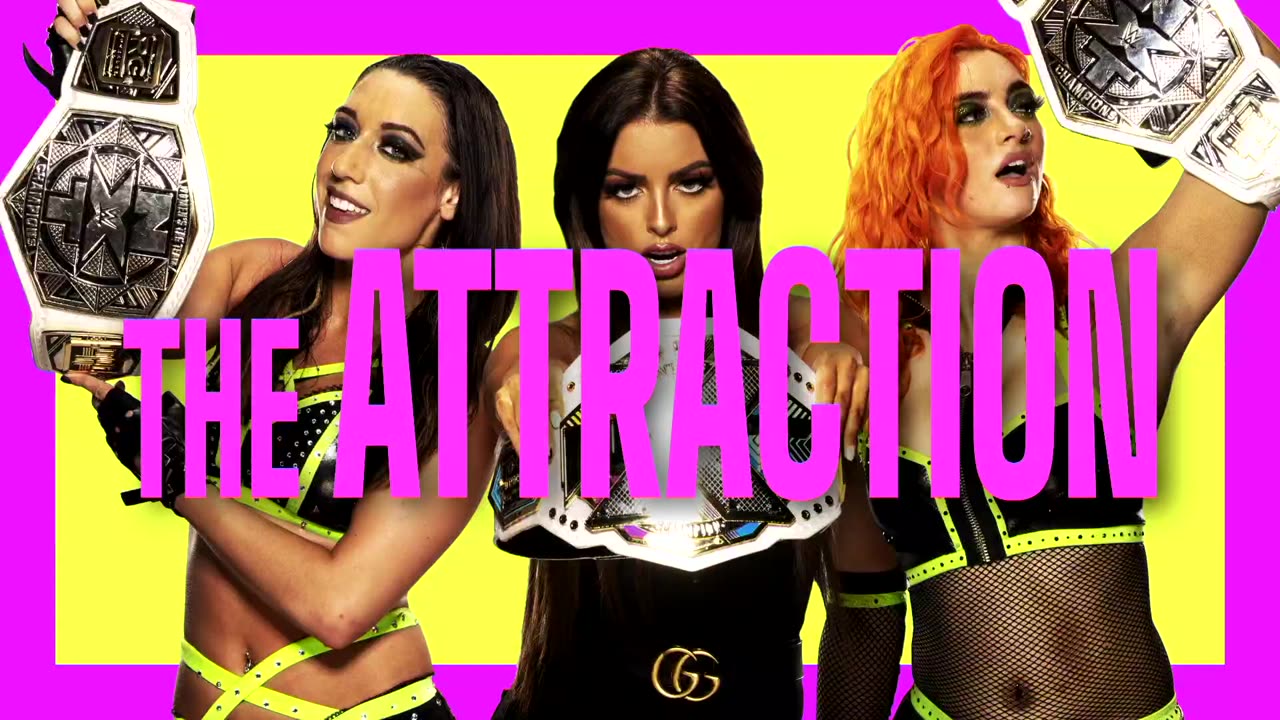 Toxic Attraction runs NXT 2.0 @wwefree