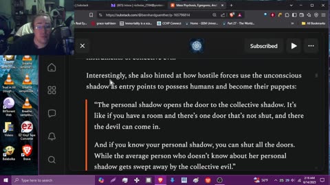 Reading Bernhard Guenther: Egregores