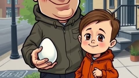 Dad Fries Egg on Sidewalk?! 😂 Epic Fail w/ Son @DadFunnies