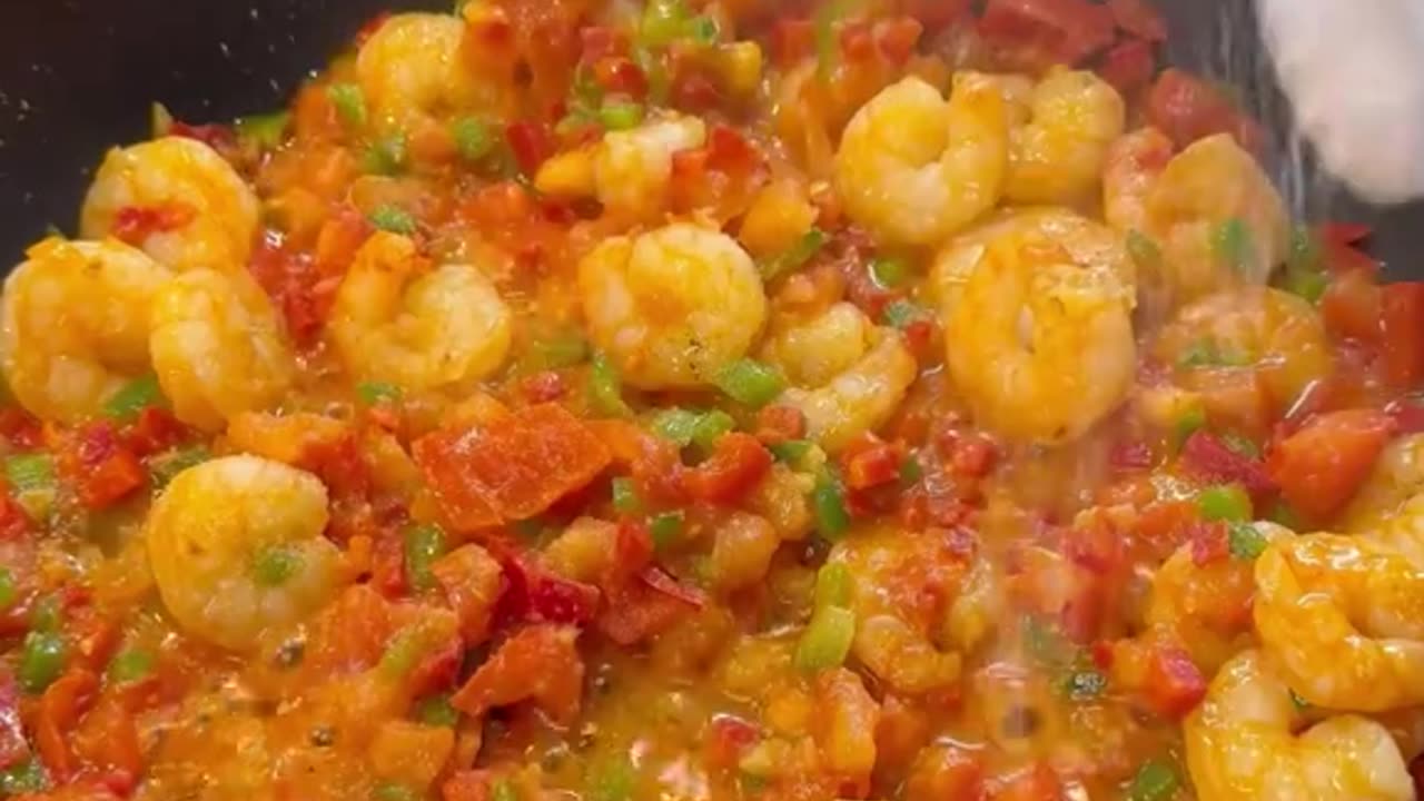 Shrimp pasta 🥰🍝