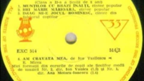 Corurile de copii ale scolilor medii muzicale nr.1 si 2-Drag mi-e jocul romanesc