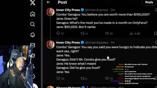 Diddy Trial Day 22: Jane Doe aka 50 Cent Baby Moms Cross Examine. ALLSTAR FREEKOFF Day 4/30