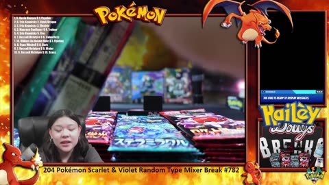 Dolly's Breaks Pokémon Scarlet & Violet Random Type Mixer Break #782 [May 12, 2025]