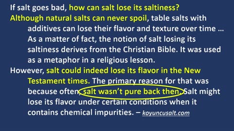 No Saltiness? - Luke 14:34-35 - Living Hope Today