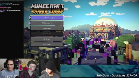 SpillingTheMilk Minecraft Story VOD PT 1