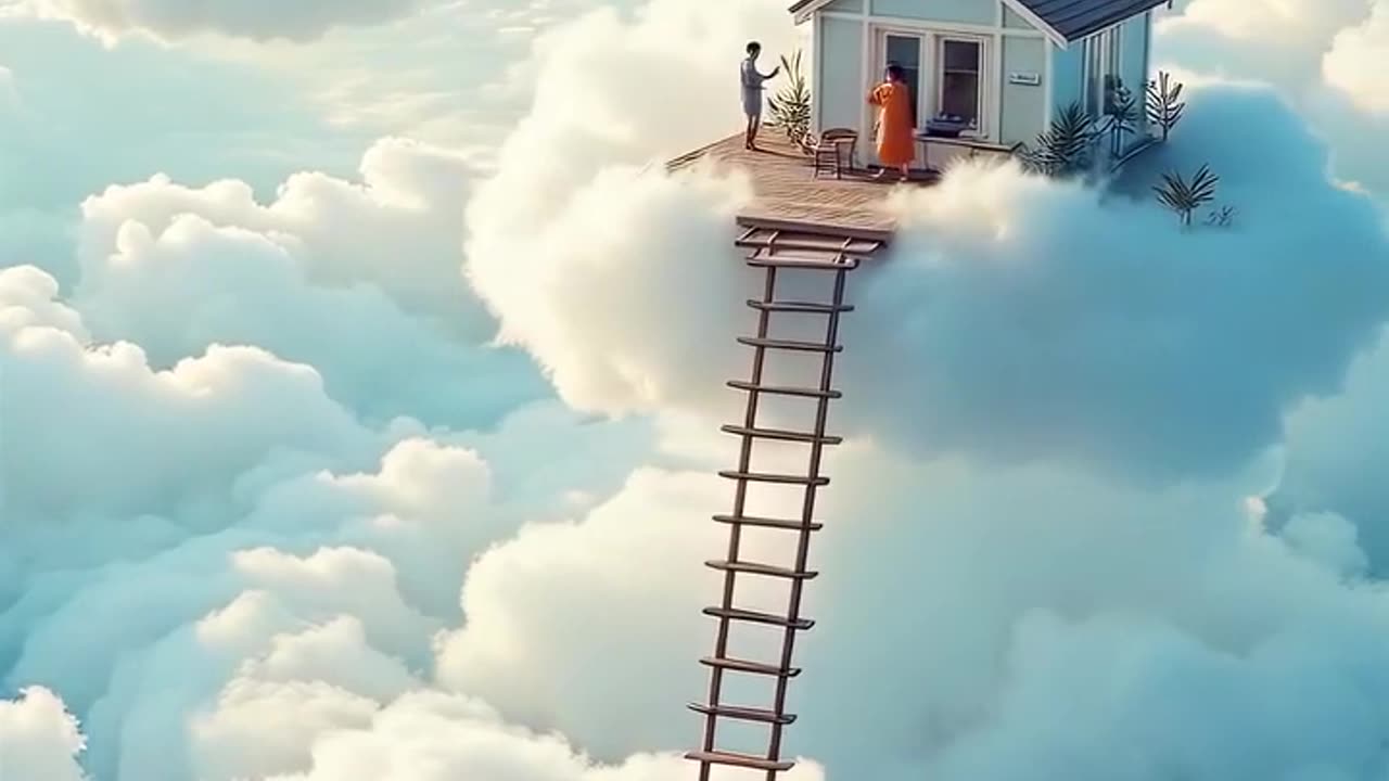 Life Above the Clouds ☁️ | Tiny Homes in a Fantasy Sky World