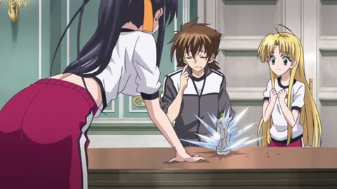 High School DXD - everyone training Issei