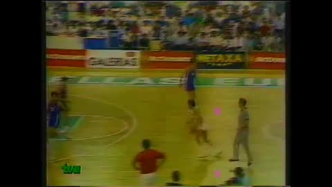 "España vs Yugoslavia" LUCHA POR EL BRONCE EUROBASKET'87 (13 de Junio, 1987) en español