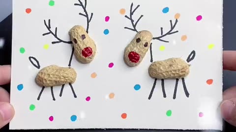 Peanut Shells into Tiny Elk: DIY Magic! By DIY ReInvent #diyprojects #artsandcrafts