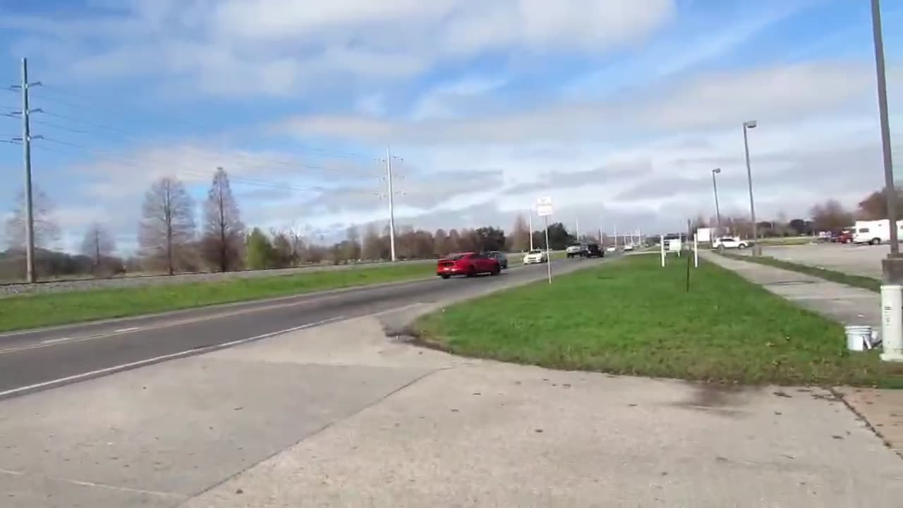 Car Attempts to Drift Out of Show