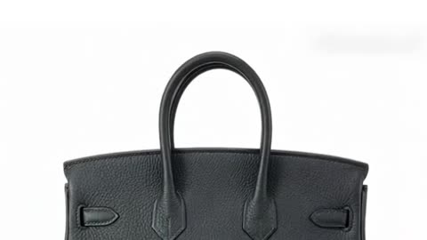 HERMÈS Birkin 25 Togo – Classic Black with Gold Hardware