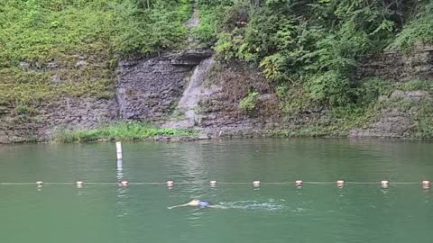 Treman Park Swimming Hole - The Real Deal! -