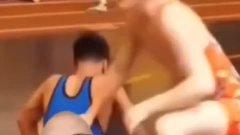 Black boy sucker punches white boy in front of all