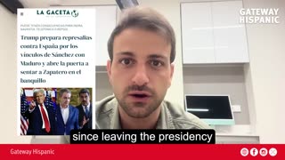 Unai Cano: Donald Trump ya se plantea sentar a Zapatero frente a un tribunal