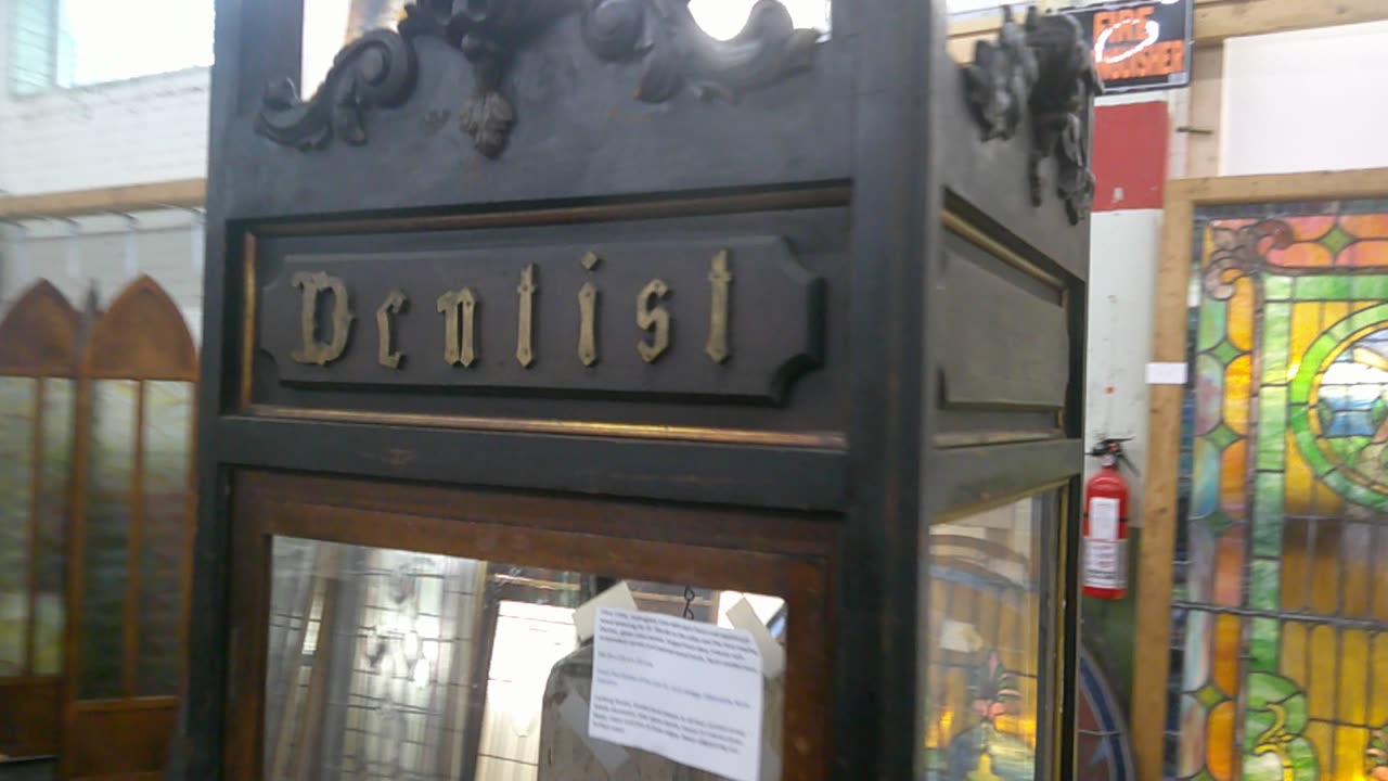 Stained Glass & One BIG ass Tooth