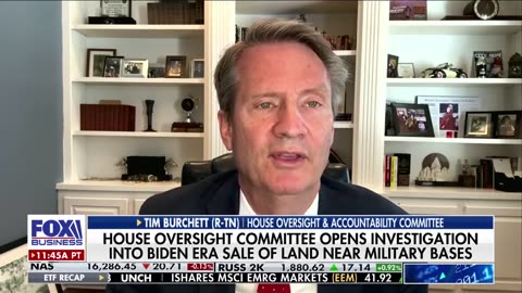 'SOLD OUT': Rep. Tim Burchett accuses Biden family of China corruption