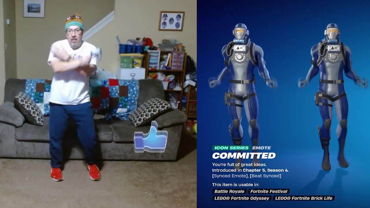 FFG Dance Fortnite Emotes Committed