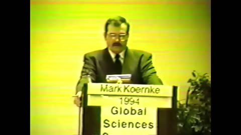 Mark Koernke - "On the Beach in '94" - Global Sciences Congress, Virginia Beach VA, 1994