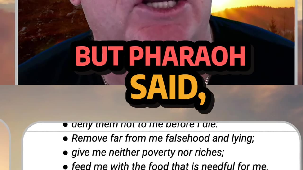 🙏 Pray like this: Give me neither poverty nor riches