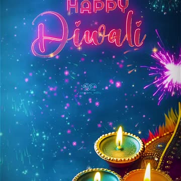 "✨ Celebrate a Vibrant Happy Diwali 2025! 🎉 #HappyDiwali #DiwaliMagic"