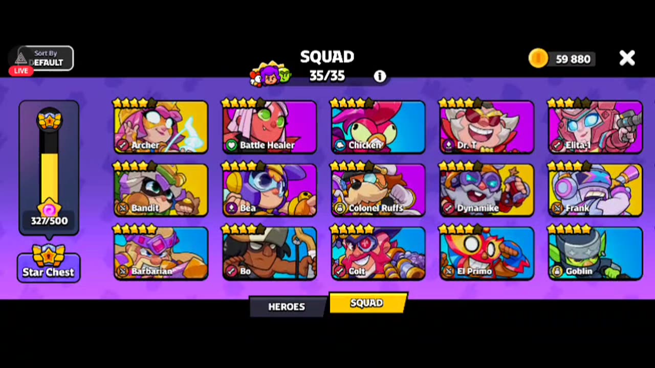 ⚫LIVE-CALUBOS-SQUAD BUSTERS-GEMS